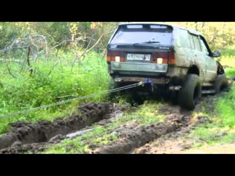 SsangYong Musso Off-road 4x4 mud.mpg