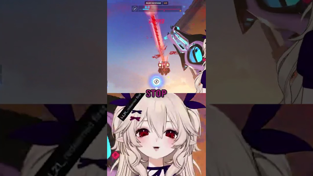 who am i playing against rn 💀 #vtuber #overwatch #jetpackcat #vtuberen #ow2 #silly #funny
