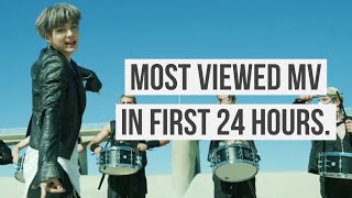 Most Viewed MV in First 24 Hours on YouTube