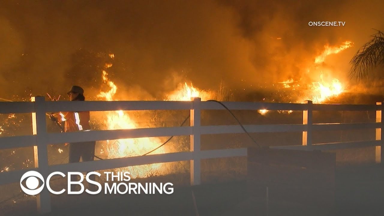 Maria Fire Explodes To More Than 8000 Acres Overnight