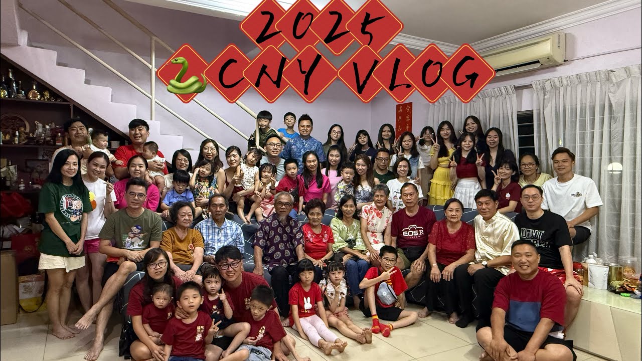 2025 蛇年CNY Vlog