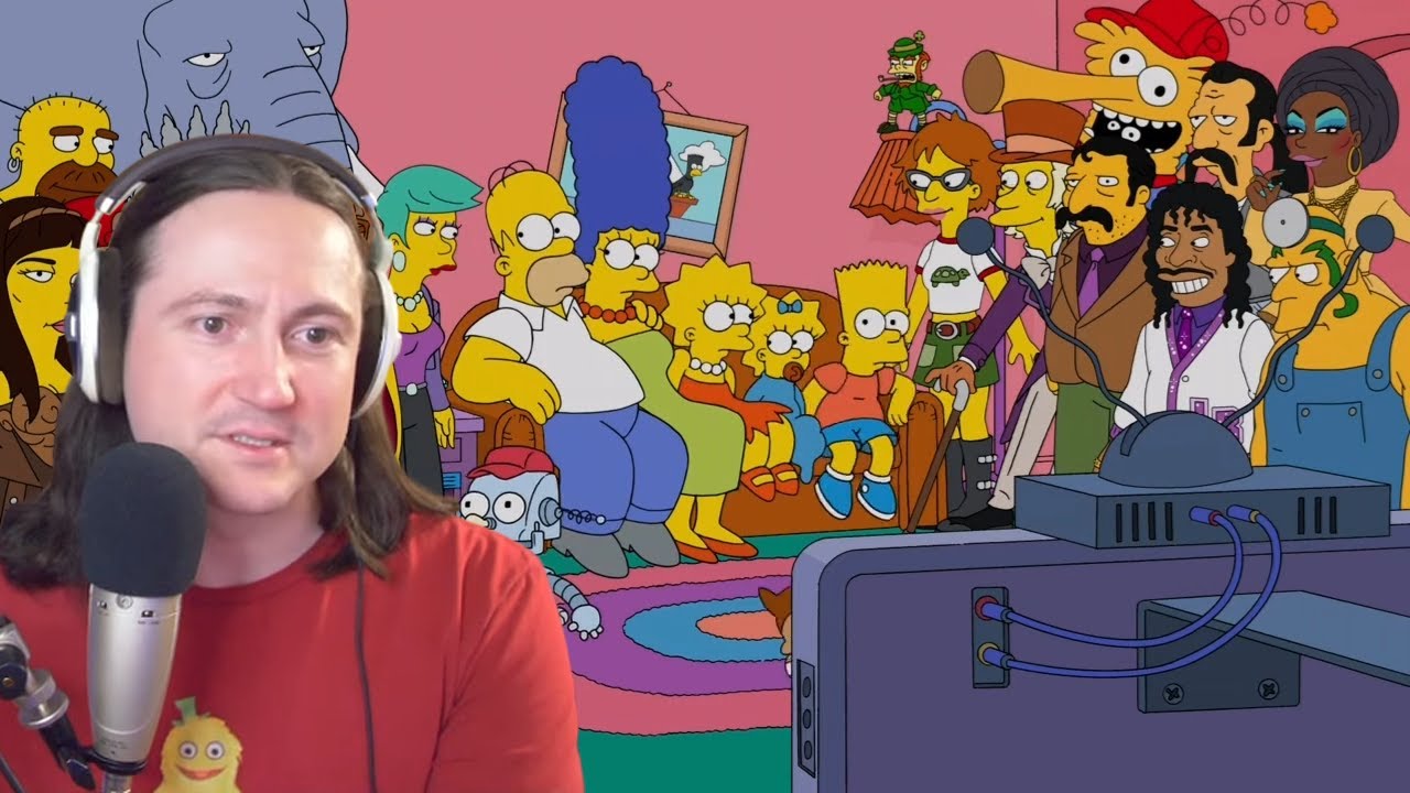 YMS Reacts to The Simpsons' 750 Character Couch Gag