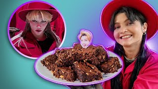 FIZ OS BROWNIES DO FELIX VESTIDA DE FELIX (STRAY KIDS) - FICOU BOM? | Frost!