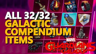 All Galactic Compendium Items Guardians of the Galaxy Locations screenshot 4