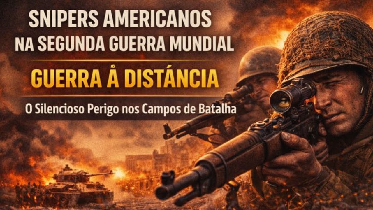 Snipers Americanos na Segunda Guerra Mundial | Documentário Histórico