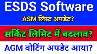 esds software, सर्किट लिमिट में बदलाव? वोटिंग? esds share latest news. ESDS Software ipo news screenshot 3