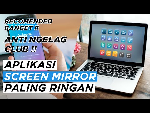 SCREEN MIRROR android ke macbook pro atau laptop windows super ringan | Vlog 3