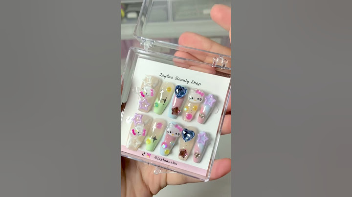 Is this your press on nails? #kawaii #cute #pressonnails #nails #nailart #nailstutorial #nailsart