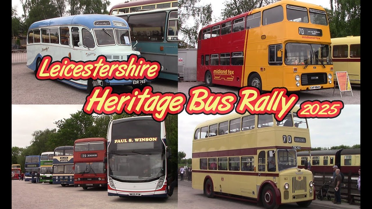 Leicestershire Heritage Bus Rally 2025