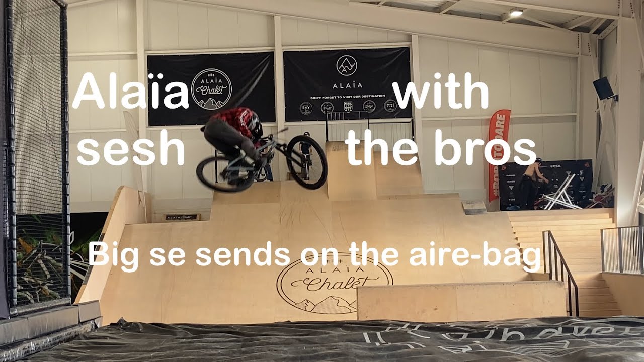 Big sesh on the airebag with the bros!!!