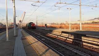 Locomotive Diesel D100, Egnate A Captrain, In Doppia Trazione Col Treno Dei Cereali Al Lingotto