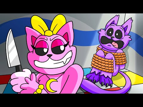 CATNAP Has an EVIL TWIN SISTER?! (Cartoon Animation)