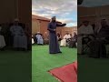 الشيخ محمد بن زايد و الشيخ محمد بن راشد في البحرين في مزرعى في صحراء البحرين 
