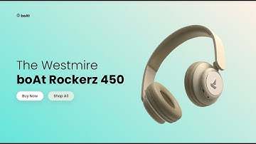 Responsive headphone Landing page design with HTML CSS