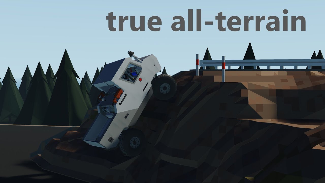 [Stormworks] Epic custom suspension Unimog offroad! YouTube