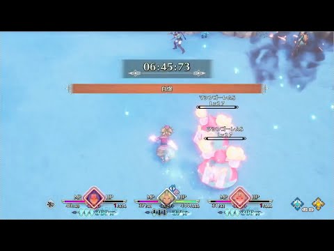 聖剣伝説3リメイクNFノーダメージ撃破：マシンゴーレムS　ノーフューチャーモード