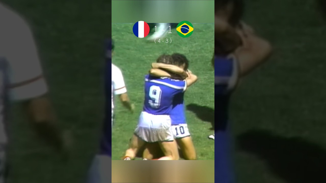 France-Brésil 1986 - Coup de vieux