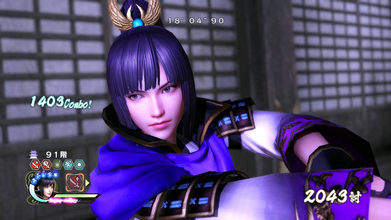 戦国無双4 Ii Sengoku Musou 4 Ii 森蘭丸 Mori Ranmaru Rare Weapon Castle Ps4 Hd 1080p Youtube