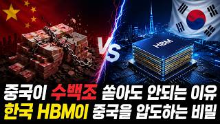 SK하이닉스·삼성이 독주하는 HBM, 중국이 넘지 못하는 4개의 벽