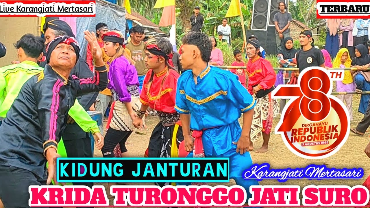 KIDUNG JANTURAN KTJS || KRIDA TURONGGO JATI SURO || Live Karangjati Mertasari Purwanegara