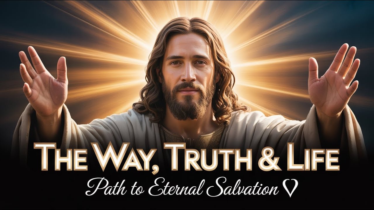 🕊️✝️ The Way, The Truth, The Life: Jesus Christ - Your Path to Eternal Salvation ✨🙏