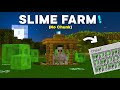 Minecraft Best Slime Farm 400 + Slime balls Per Hour ( No Slime Chunk )