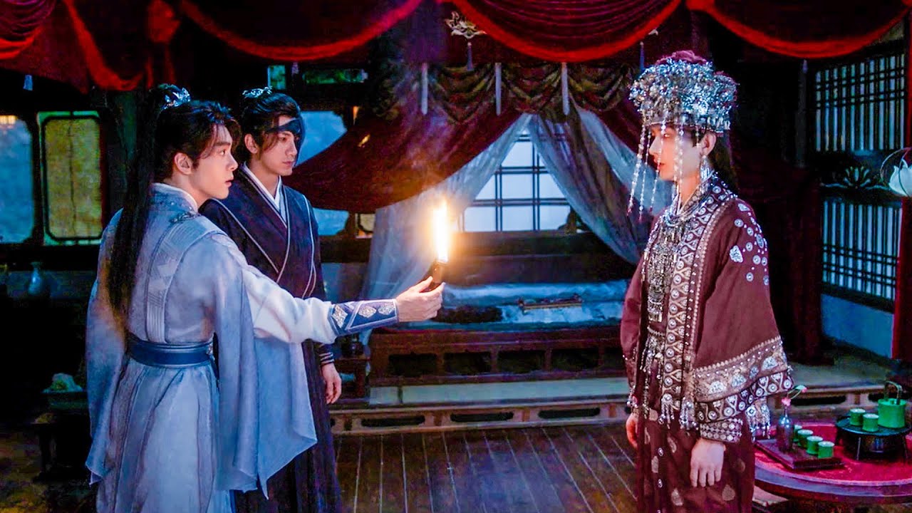 李蓮花換上紅色新娘裝，方小寶看呆了，下秒神反轉！#蓮花樓 #成毅