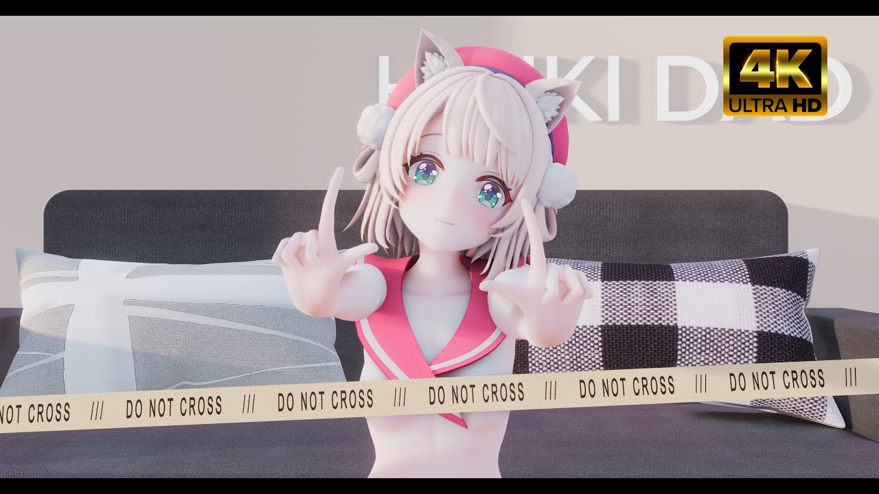 MMD】しぐれうい「Say So」4k - YouTube