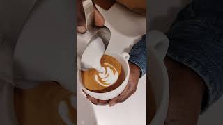 Trying To Check My Latte Art After A Long Time