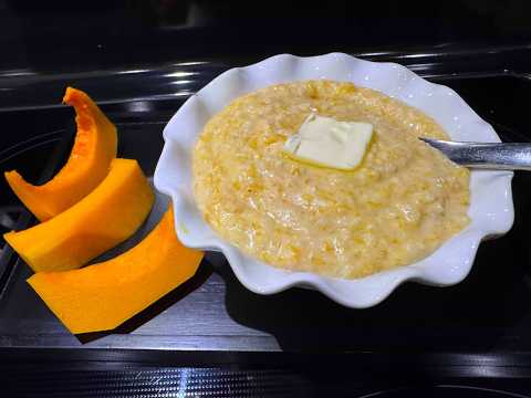 Pumpkin Porridge NEW RECIPE! Creamy and delicate! We never had anything like this in childhood