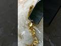 You Won’t Believe What Happened When I Broke This Rock!💰🔨#shorts #gold #mining #shortsgold