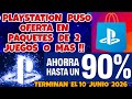 PLAYSTATION TIENE OFERTA EN PAQUETES DE 2 JUEGOS O MAS HASTA 90% DE DESCUENTO AQUI LOS MEJORES JUNIO