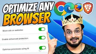 OPTIMIZE Any BROWSER in 2 Mnts!! - Fix LAG, Reduce RAM Usage and Disable ADS
