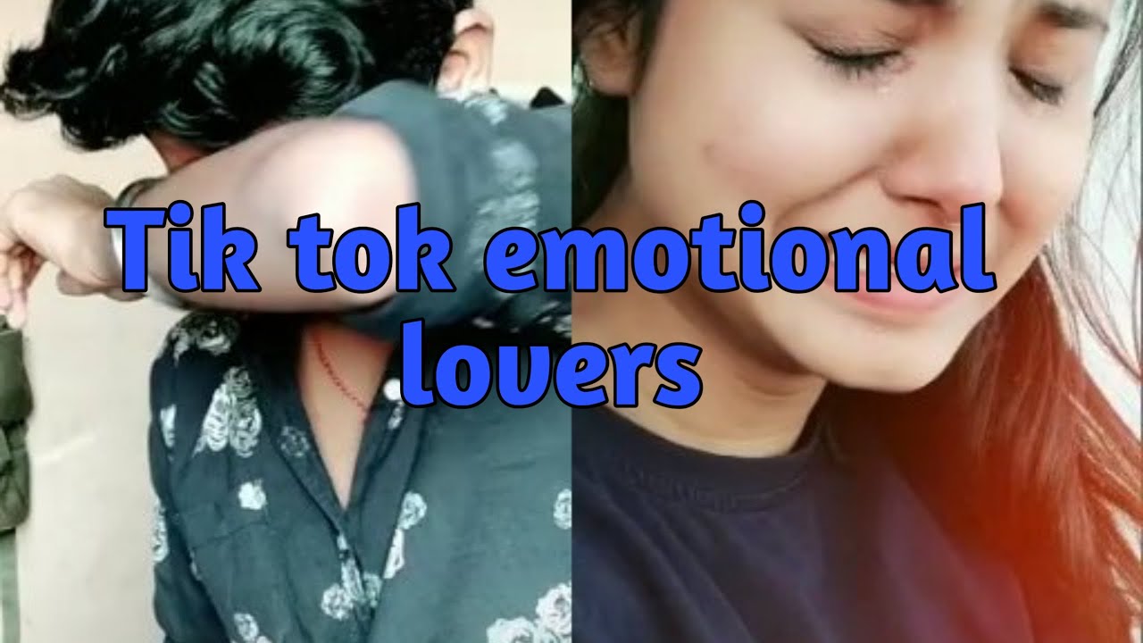 Tik tok emotional lovers//emotional video//#tragedy - YouTube