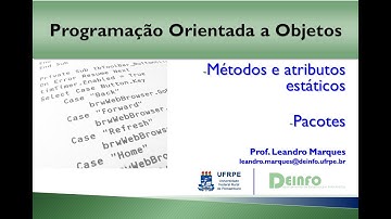 Aula POO - Métodos e atributos estáticos / pacotes