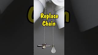 How to Replace Part of a Pull Chain on a Ceiling Fan (switch to different style/repair snap in two)