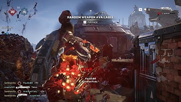 Gears 5 Tech Test - Versus: Arcade Mode - Gnasher Killing Spree Time