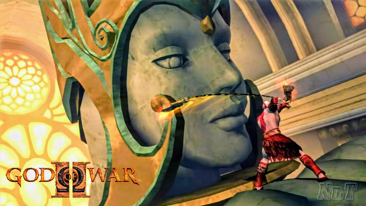Kratos Coming Lahkesis' Temple Scene God of War 2 Remastered YouTube