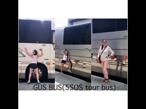 5 seconds of summer tour bus