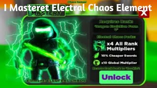 I Masteret Electral Chaos Element;)