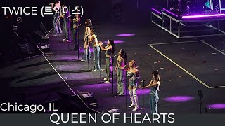TWICE (트와이스) in Chicago [QUEEN OF HEARTS] [4K]