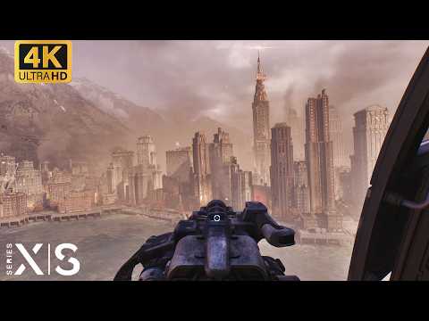 Gears of War E-Day - Helicopter Mission | 4K UHD