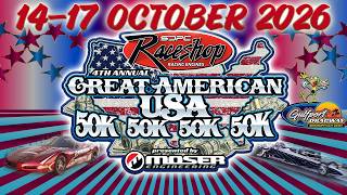 Details 🏁 SDPC Raceshop Great American USA 50K presented by Moser Engineering - Wednesday 🏁 Update