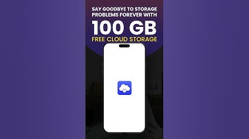 Cloud Storage Cloud Drive App | 100GB Free Storage Space