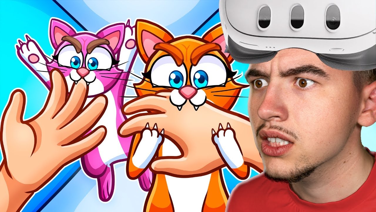 Une ARMÉE de CHAT essaye de me MANGER ! (VR)