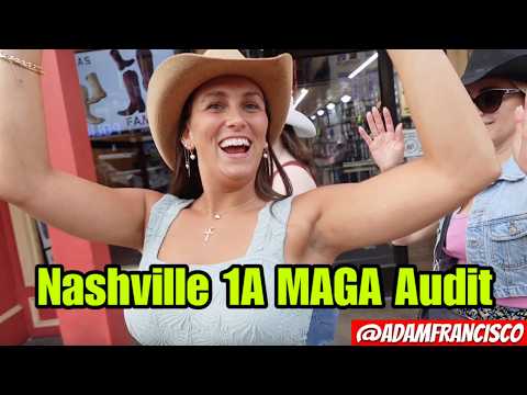 Nashville 1A MAGA Audit: Cowgirls, Liberals & Epic Street Interviews!