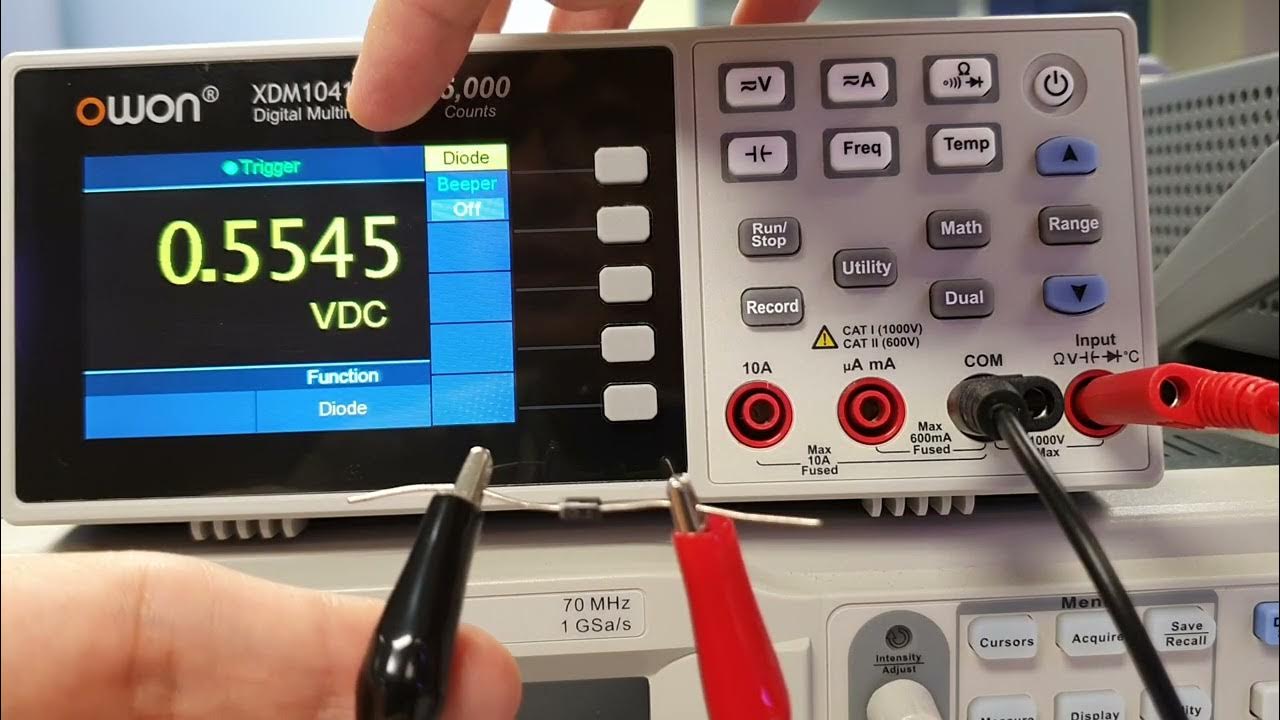 DMM Diode Testing Procedure YouTube