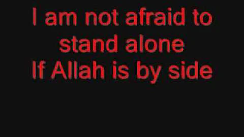 Native Deen I am not Afraid to Stand Alone