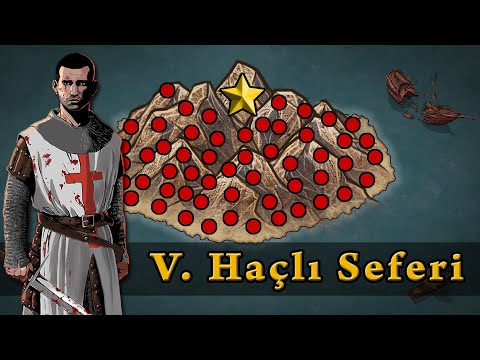 5. Haçlı Seferi (1217-1221) | Eyyubiler ve Haçlılar