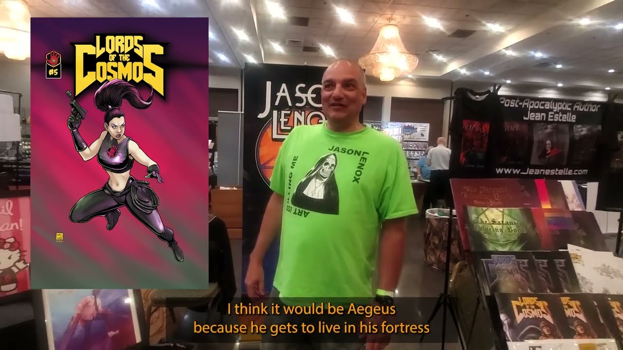 Lords of the Cosmos Issue Five Q&A: "What character would you like to be for a day?"